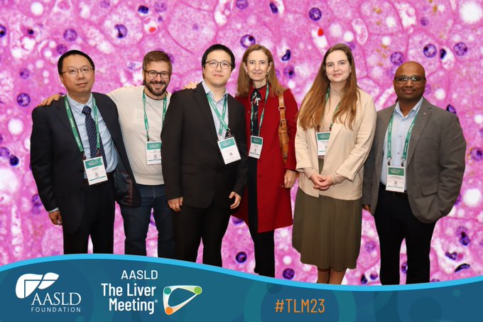 In the Liver Meeting 2023 with Nieto's lab
